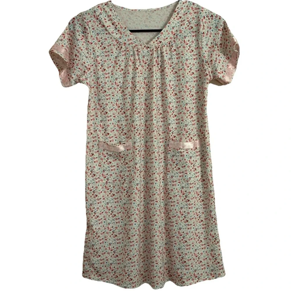 Kids‎ Granny Dress Up Costume Nightgown Sweater & Purse 3 Pc Set Girls Size 8–10